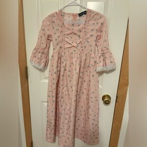 Amazon Pink Floral Kids Casual Dress